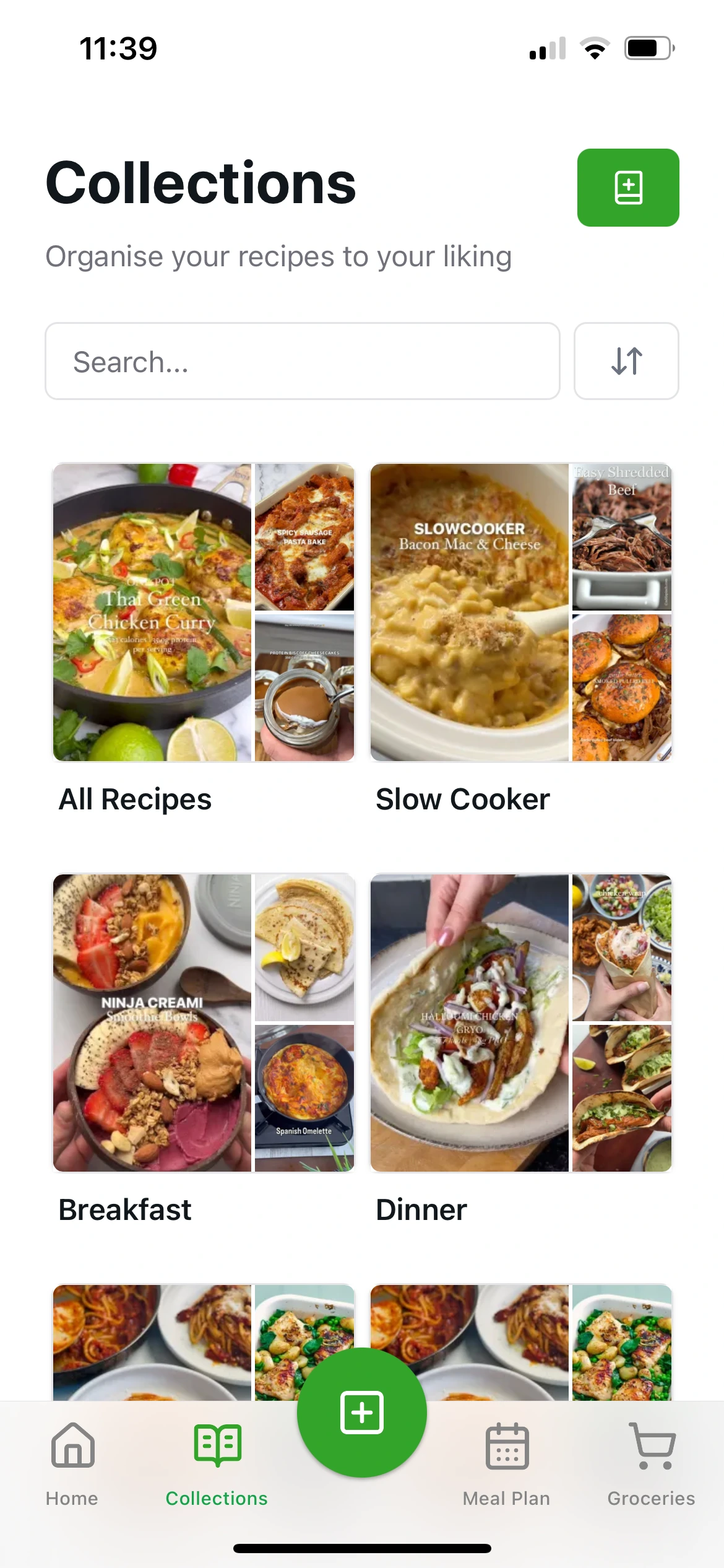 Recipe App Interface